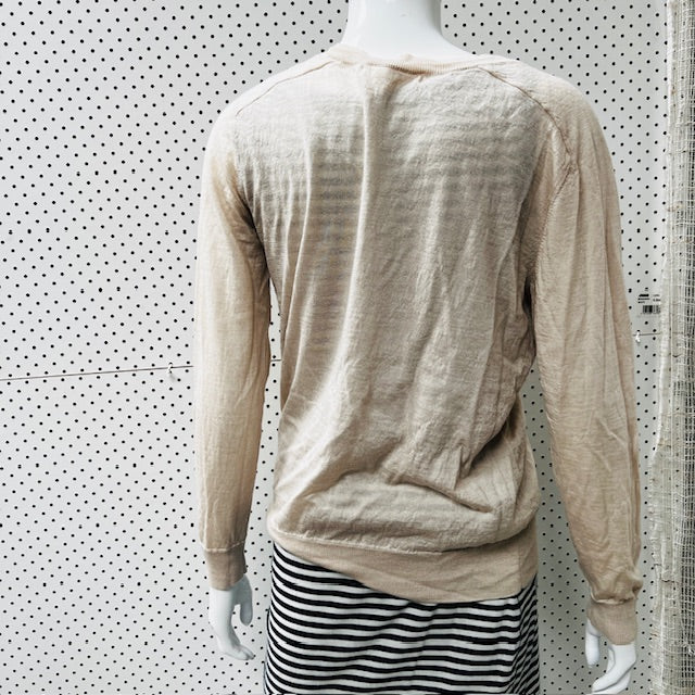 UNTOUCHED WORLD / 'rada' merino v neck / s (3885206169551339340)