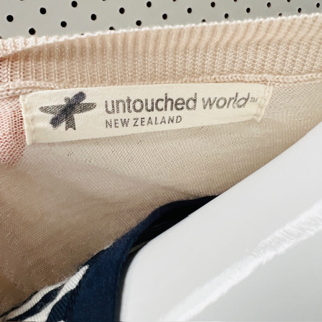 UNTOUCHED WORLD / 'rada' merino v neck / s (3885206171942287988)