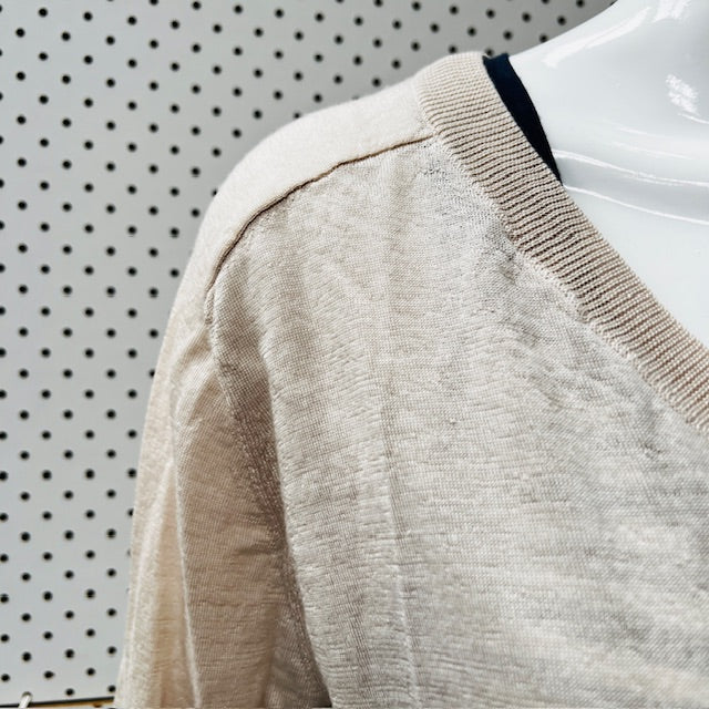 UNTOUCHED WORLD / 'rada' merino v neck / s (3885206173546299193)