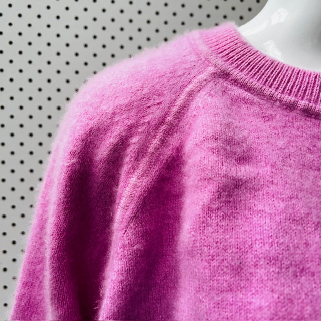 COUNTRY ROAD / 'rosetta' cashmere crop knit / xl Tops & shirts