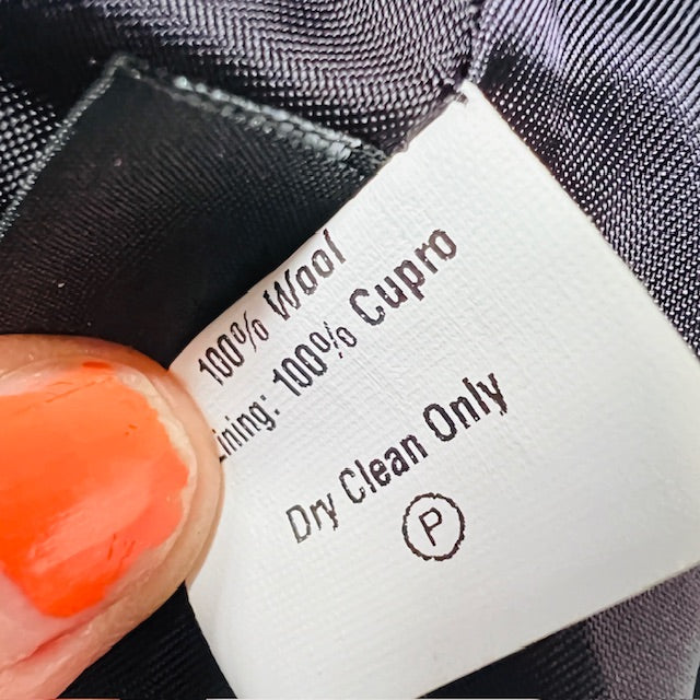 OCTOBER REIGN / wool blazer with cinched waist / s (3885206265543890798)