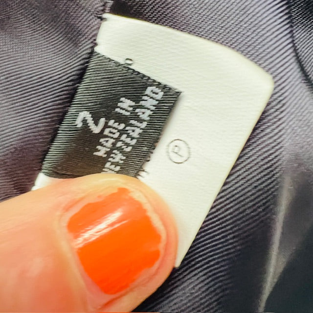 OCTOBER REIGN / wool blazer with cinched waist / s (3885206267238820524)