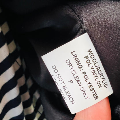 TURET KNUEFERMANN / tailored wool tweed blazer / m (3885206310357257696)