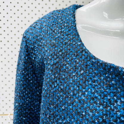 TURET KNUEFERMANN / tailored wool tweed blazer / m (3885206316838512178)