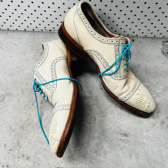 2000s vintage / FLUEVOG / gateway brandenburg capped toe brogue / 8 (3885367285830940841)