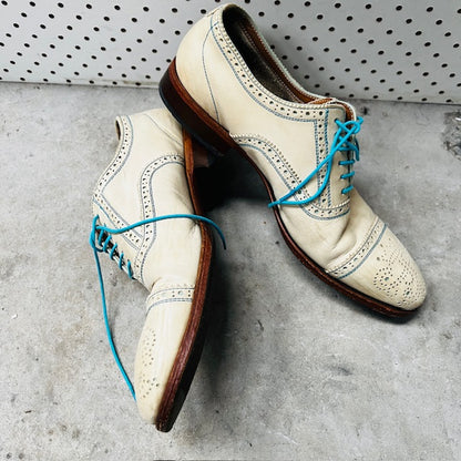 2000s vintage / FLUEVOG / gateway brandenburg capped toe brogue / 8 (3885367285830940841)