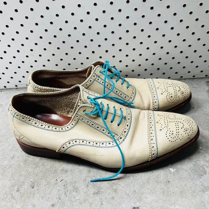 2000s vintage / FLUEVOG / gateway brandenburg capped toe brogue / 8 (3885367295638431219)