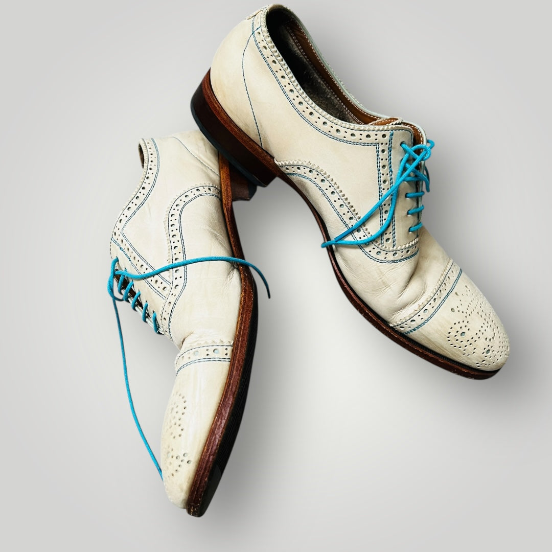 2000s vintage / FLUEVOG / gateway brandenburg capped toe brogue / 8 (3885367512025246191)