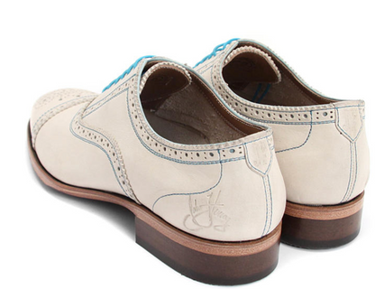 2000s vintage / FLUEVOG / gateway brandenburg capped toe brogue / 8 (3885370140009896349)