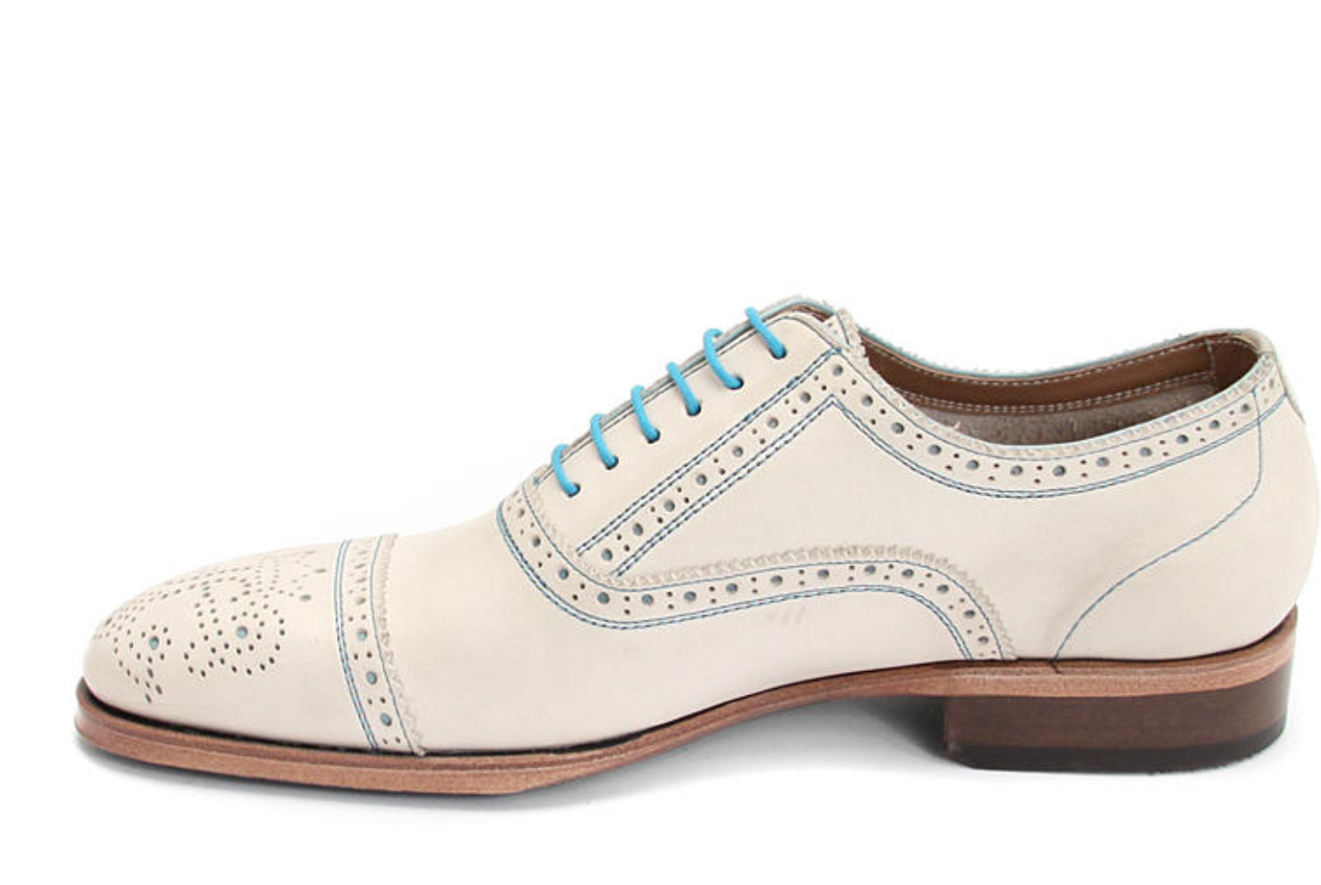 2000s vintage / FLUEVOG / gateway brandenburg capped toe brogue / 8 (3885371190405266176)
