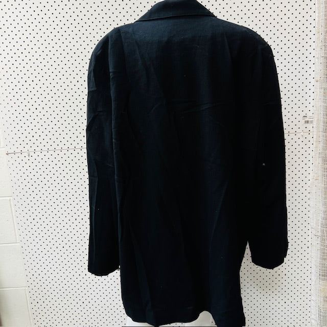 1980s nz vintage / BOBBYS / wool coat / 20 / made in nz (3885633148803969983)