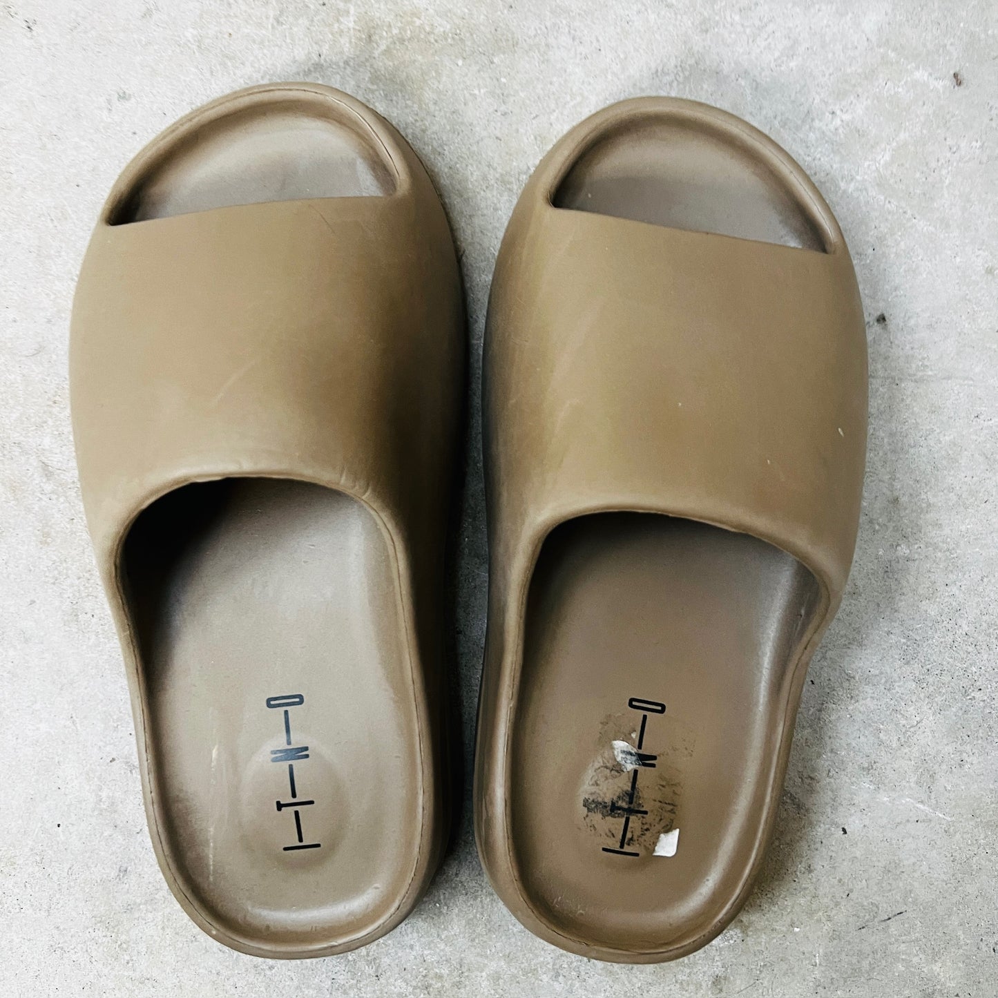 ITNO / Brown chunky slides / size 39 (3885720601512317277)