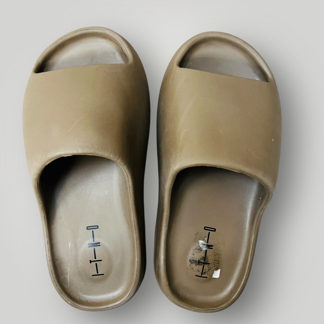 ITNO / Brown chunky slides / size 39 (3885720631711742510)
