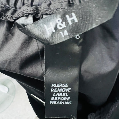 H+H / poplin flare skirt / 14 / new with tags (3886319101904018573)