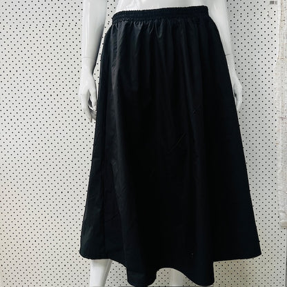 H+H / poplin flare skirt / 14 / new with tags (3886319123334873300)