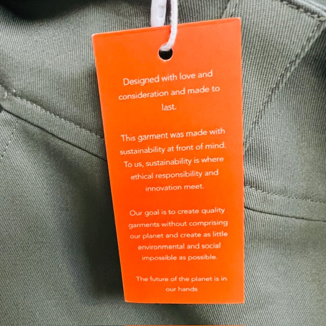 WITH CONSIDERATION / soho midi skirt in khaki / XL / new with tags / $280rrp Skirts