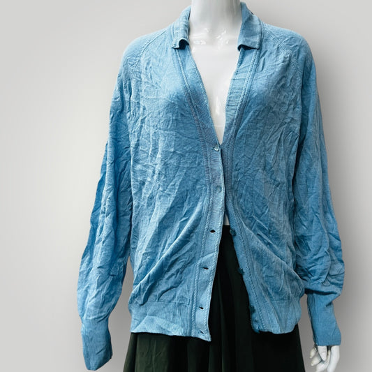 1960s nz vintage / AUBYN / collared wool cardigan / m / made in nz Tops & shirts