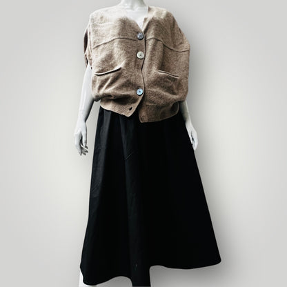 poplin flare skirt / 14 / new with tags (3886319353971264888)