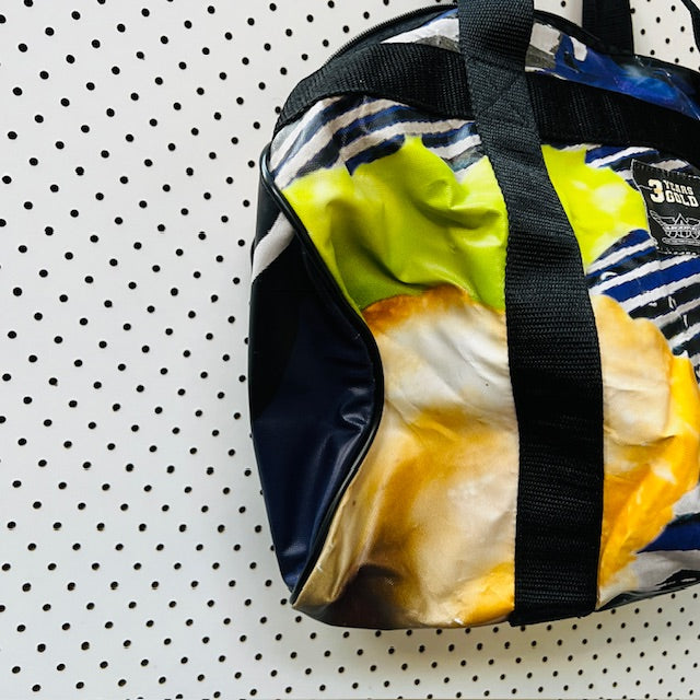 barrel bag / great for a weekend away / burgerfuel 3 years (3886396061973607938)