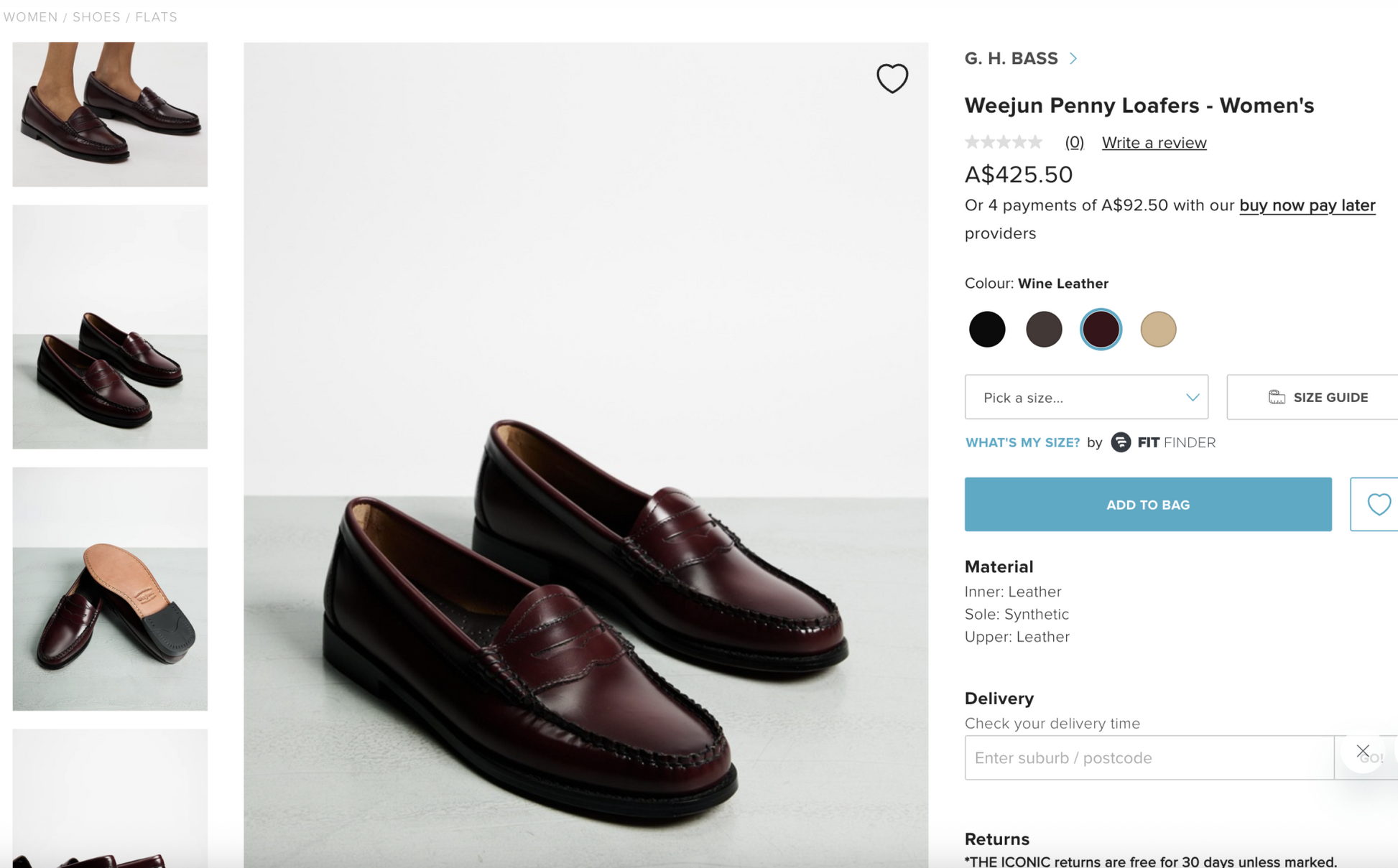 GH BASS / Weejuns Penny Loafers / 40/41 Shoes