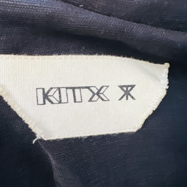 KITX / 'sacred geometric' linen jacket / black / 12 / made in australia Jackets