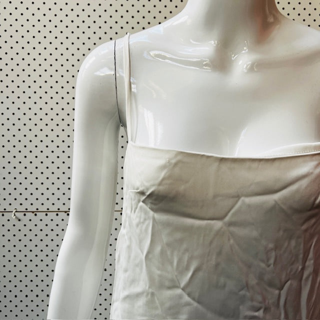 PARIS GEORGIA / white slip dress / s (3886510068201362709)