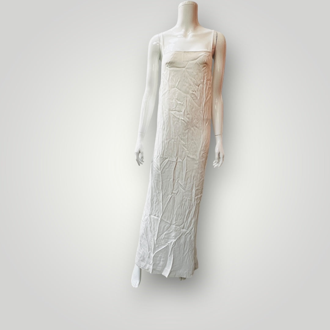 PARIS GEORGIA / white slip dress / s (3886510556893548012)