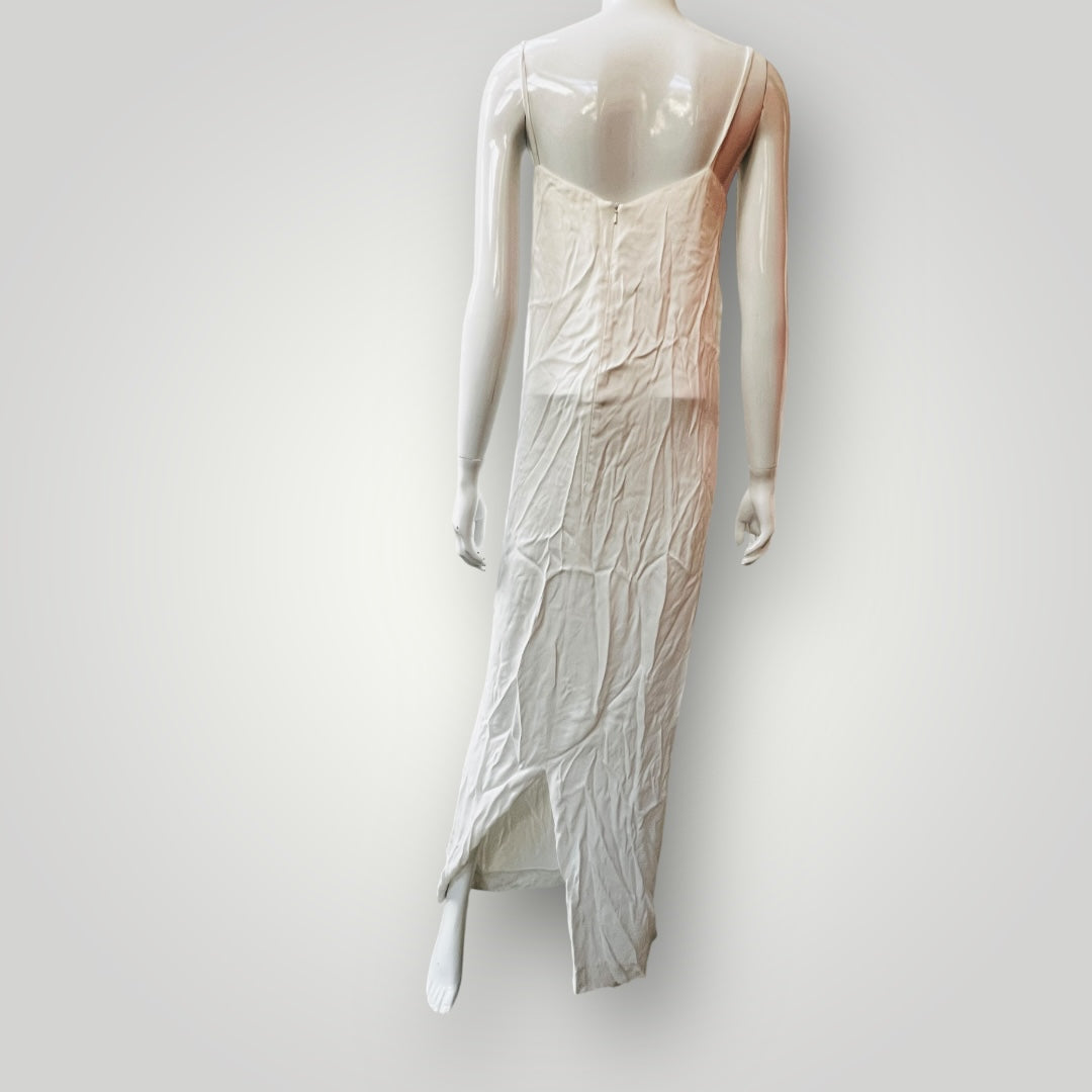 PARIS GEORGIA / white slip dress / s (3886510558469859003)