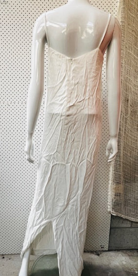 PARIS GEORGIA / white slip dress / s (3886832959090709339)