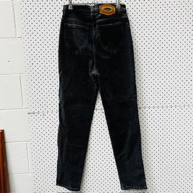 1990s american vintage / JANTZEN / high waisted skinny jeans / 30 (3886840036591776247)