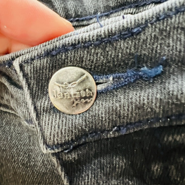 1990s american vintage / JANTZEN / high waisted skinny jeans / 30 (3886840042064978098)