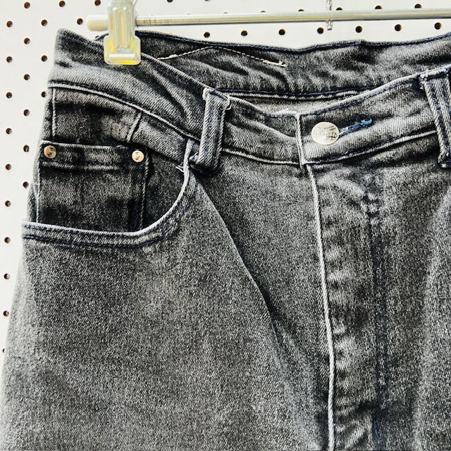 1990s american vintage / JANTZEN / high waisted skinny jeans / 30 (3886840045034813619)