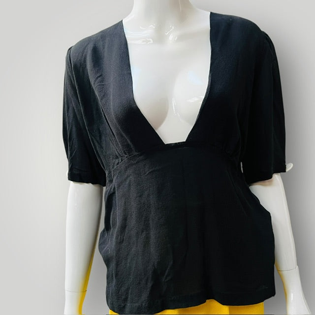 ZAMBESI / 'arcadia' sheer silk top / 10 Tops & shirts