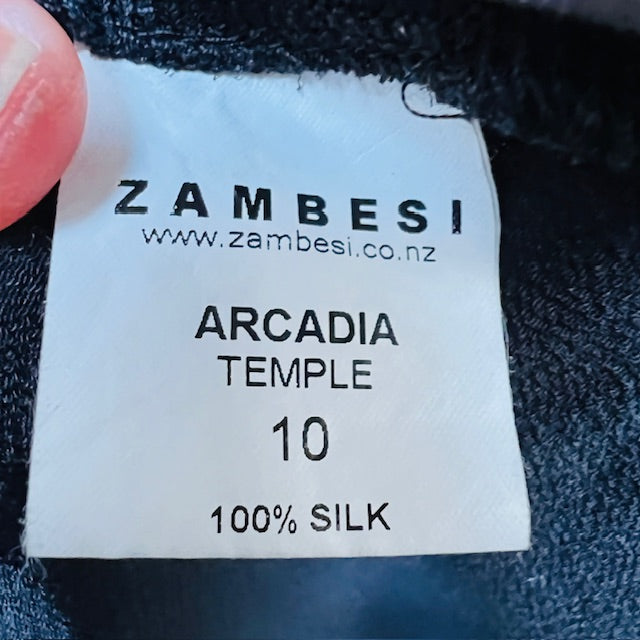 ZAMBESI / 'arcadia' sheer silk top / 10 Tops & shirts