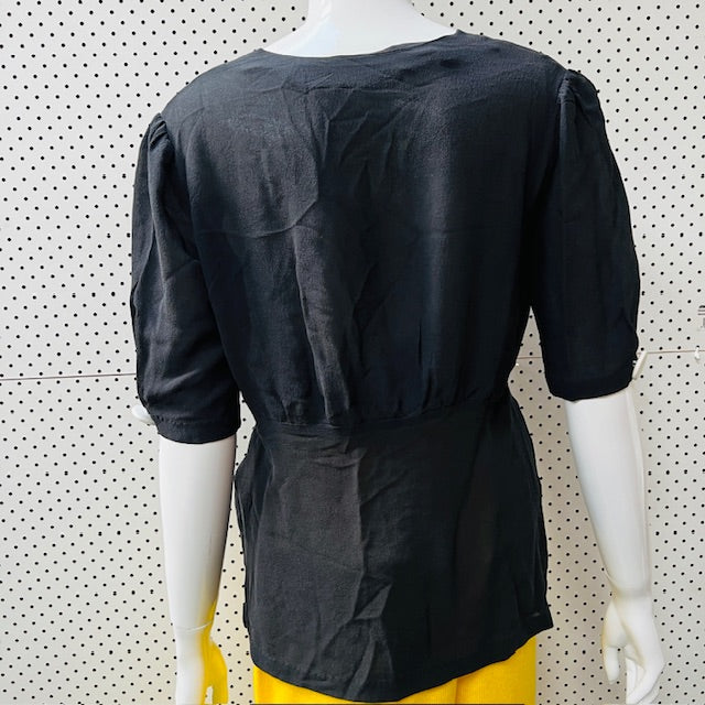 ZAMBESI / 'arcadia' sheer silk top / 10 Tops & shirts