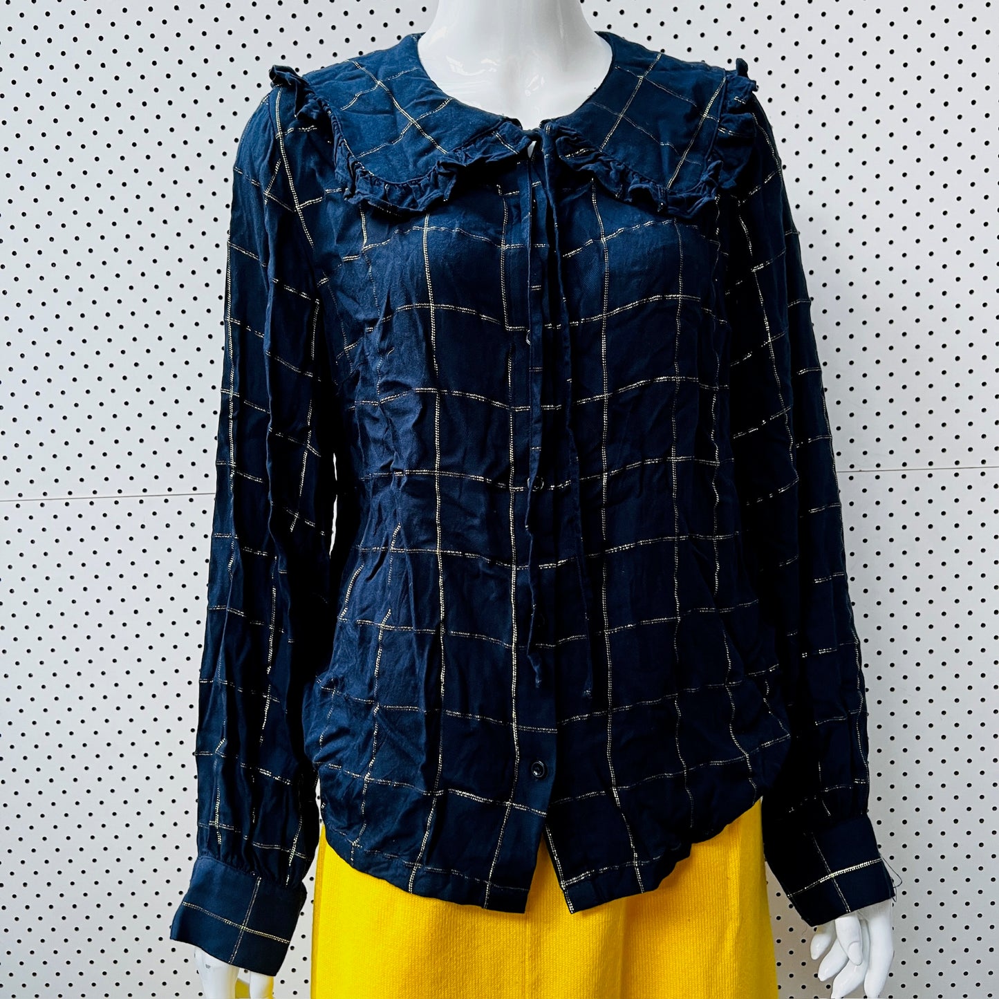 Next / yoke collar shirt with gold thread / 10 (3886921745716231442)