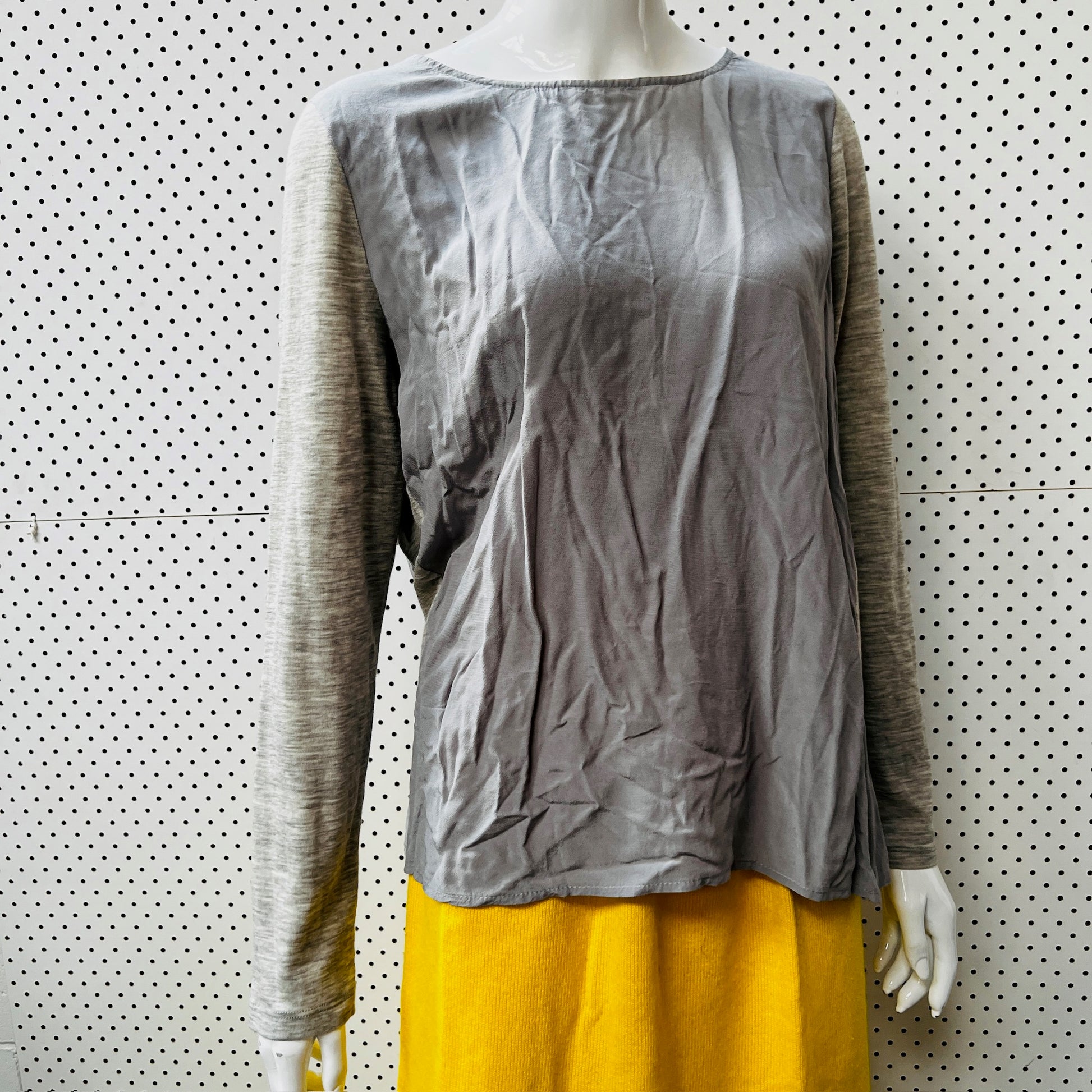 Elk / grey long-sleeve top / size L (3886921810651796889)