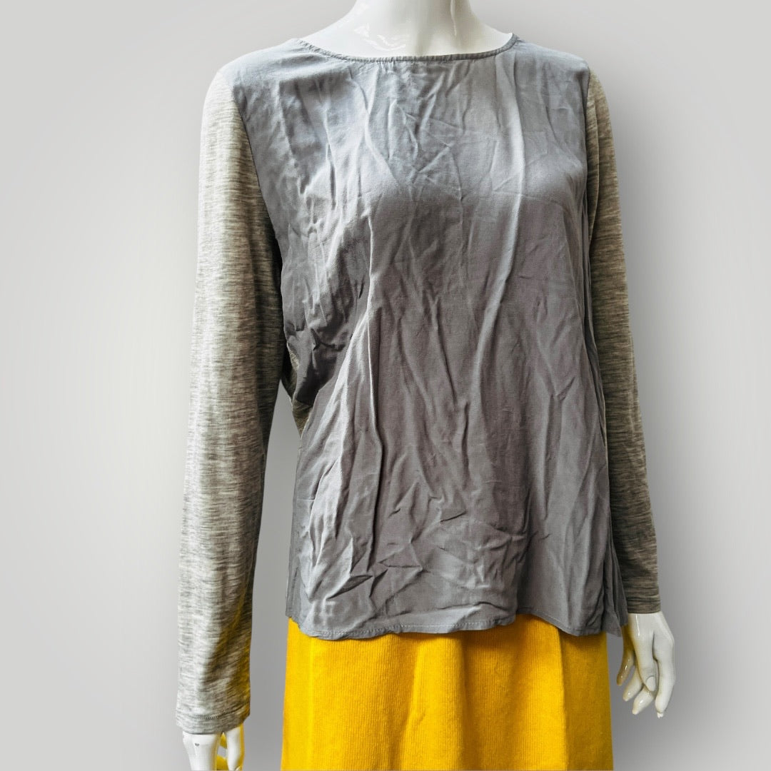 Elk / grey long-sleeve top / size L (3886921877421122299)