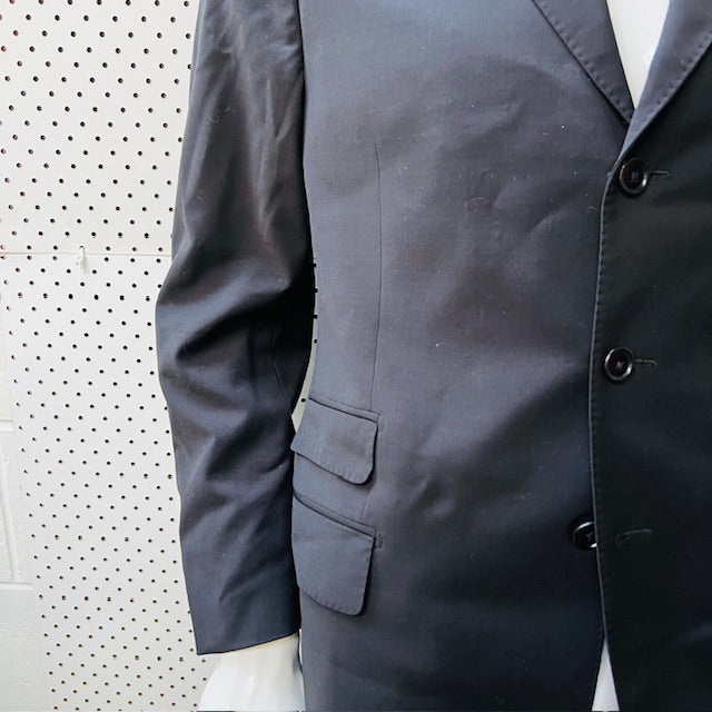 HARROLDS / wool blazer / 52r / L / made in italy (3886923188295343193)