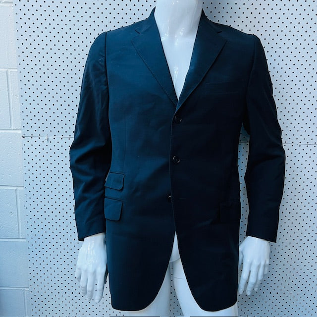 HARROLDS / wool blazer / 52r / L / made in italy (3886923190515065509)