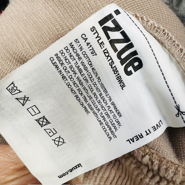 IZZUE / logo-appliqué corduroy top / s (3887024468460279615)
