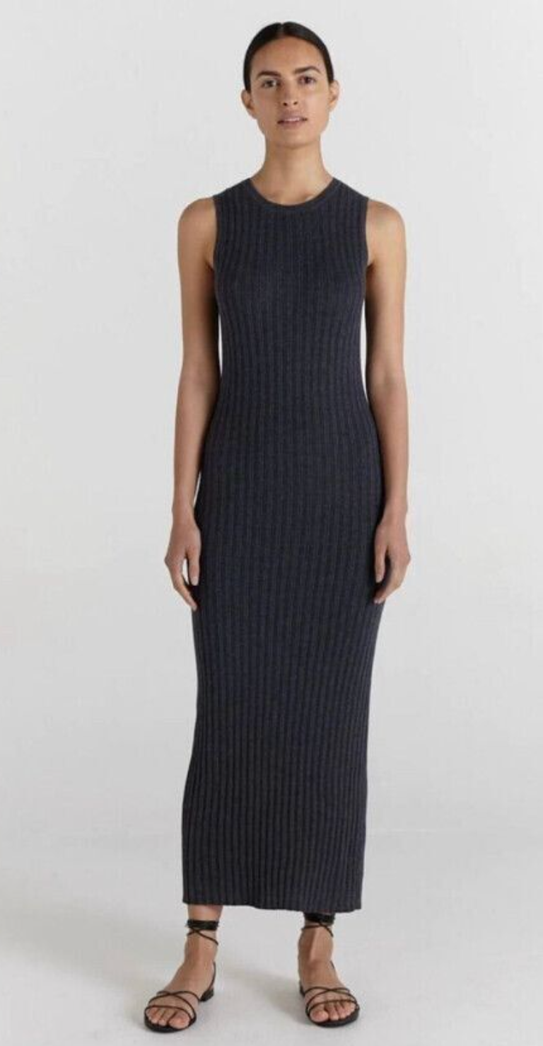 MARLE / rita dress in merino cotton / s (3887095302748873261)