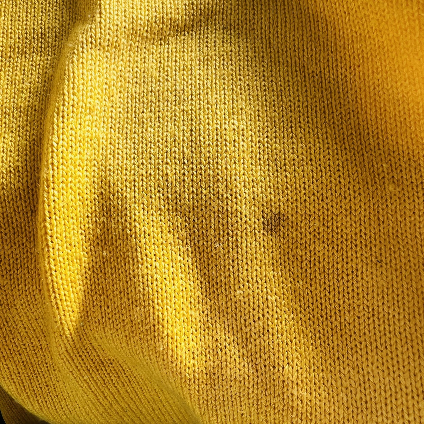 1990s nz vintage / GAYE BARTLETT / bright yellow knit tube skirt / s/m (3887179733831172965)