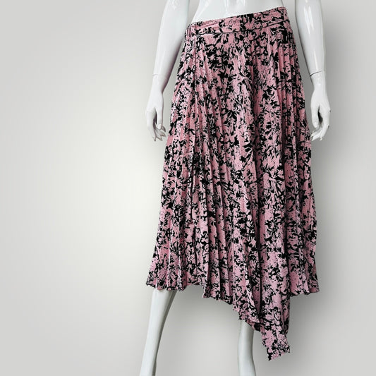 DIESEL/ patterned pleated skirt / L (3887180269637321618)
