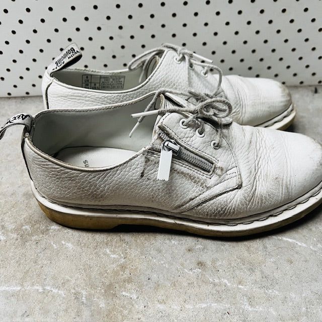 DR MARTENS / 1461 flats with zip / white / 8 (3887450048894511166)