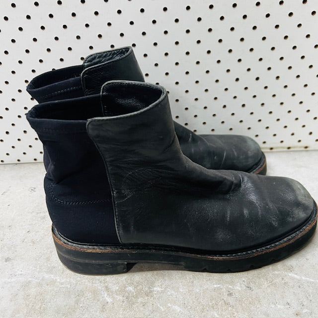 STUART WEITZMAN / 5050 LIFT BOOTIE / made in spain / leather / 39 (3887450147580520309)