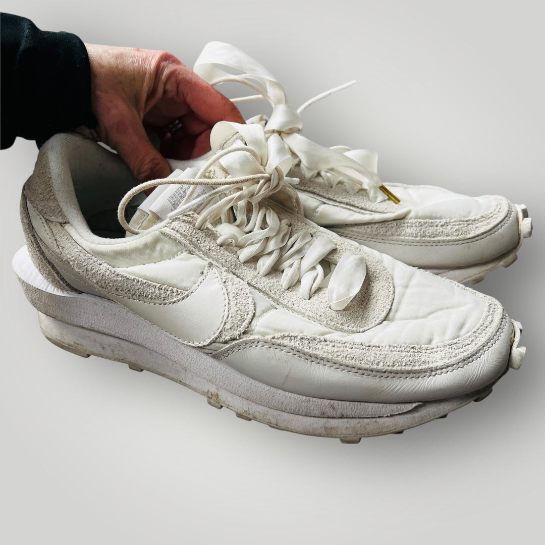 NIKE x SACAI / white trainers / 41 (3887450339853002583)