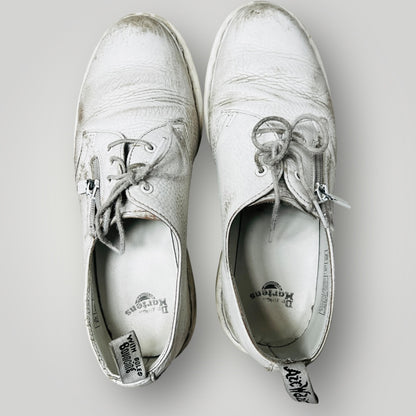 DR MARTENS / 1461 flats with zip / white / 8 (3887450356457775151)