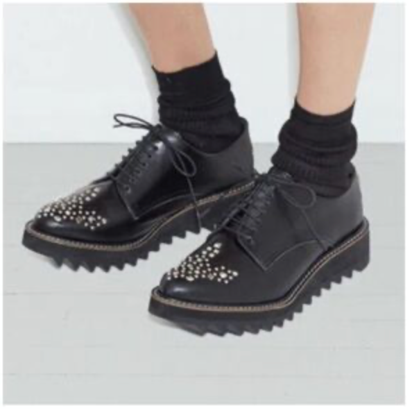 Y'S / kayo nakamura / studs shoes / 6 / near new with box (3887464622452887789)
