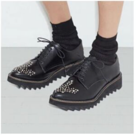 Y'S / kayo nakamura / studs shoes / 6 / near new with box (3887464622452887789)
